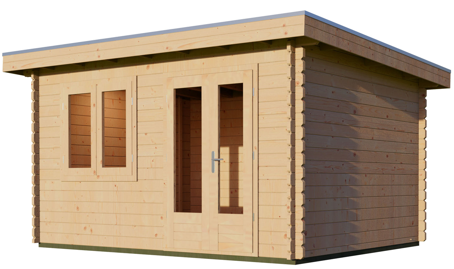 Woodpro Log cabin WHS44P512