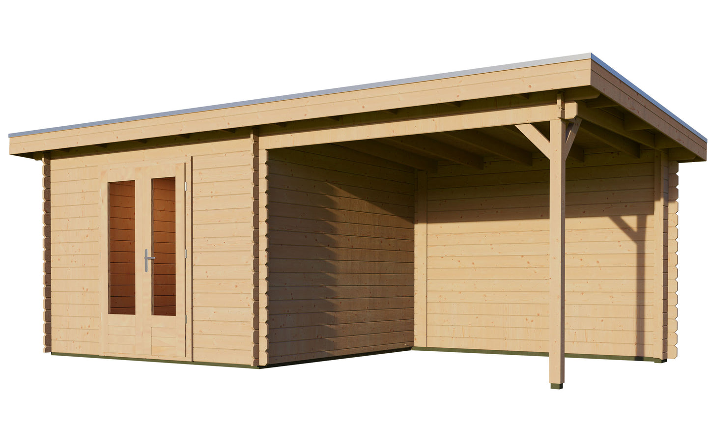 Woodpro Log cabin WHS28P515R