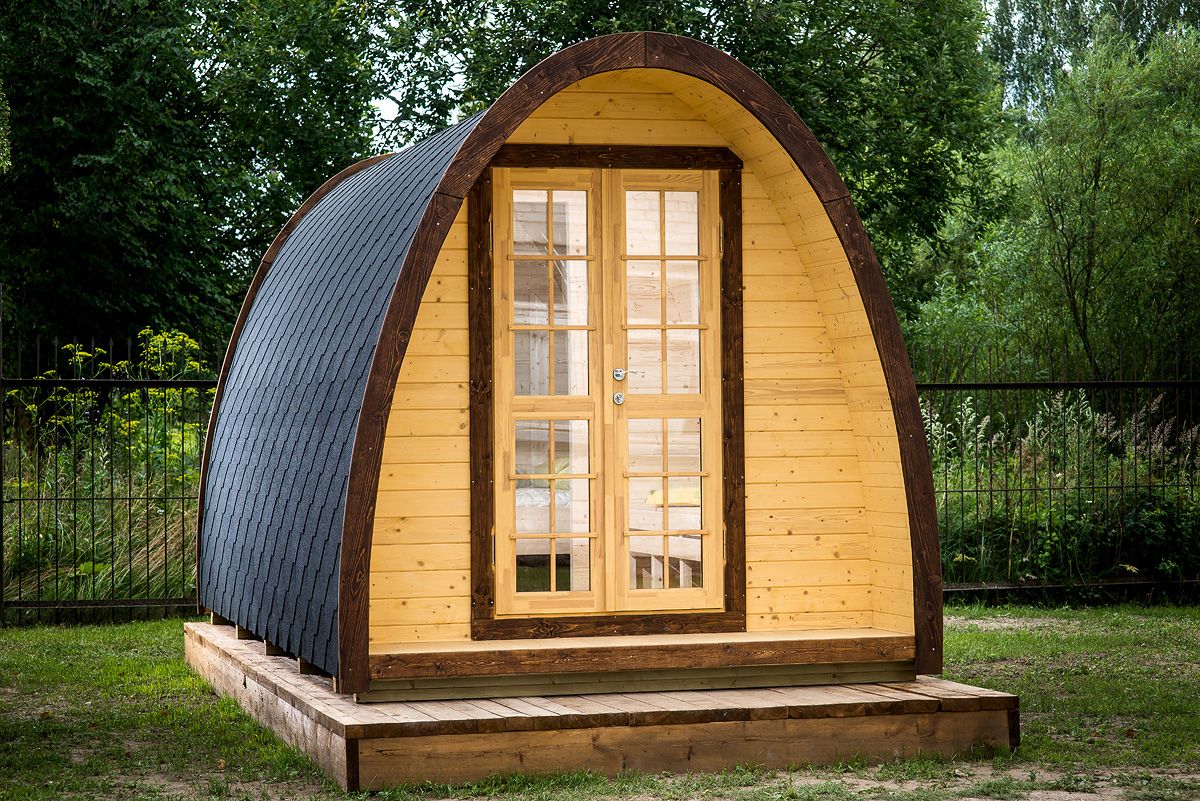 Camping pod 2.4m x 3m