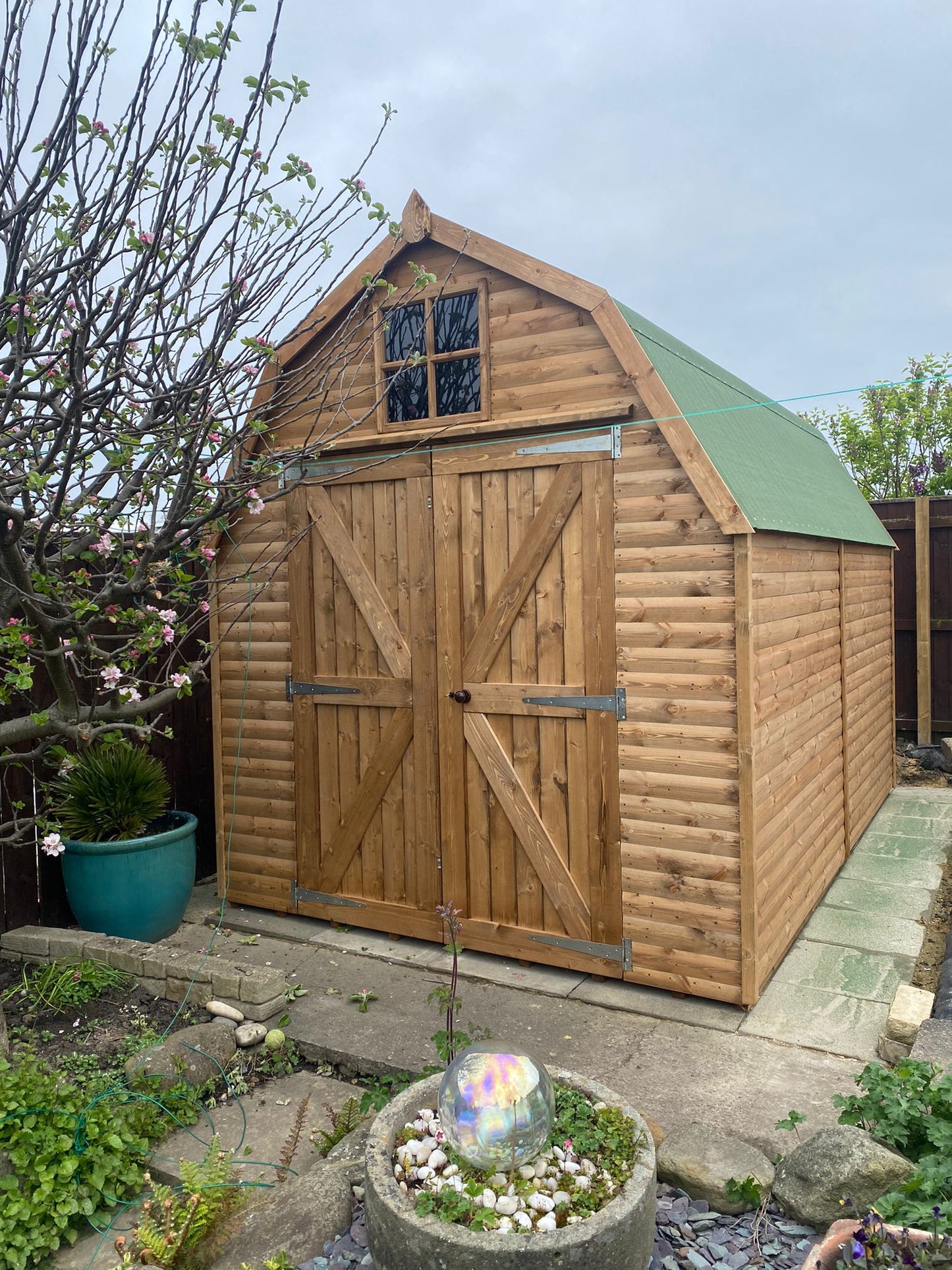 Traditional Dutch Barn Shed