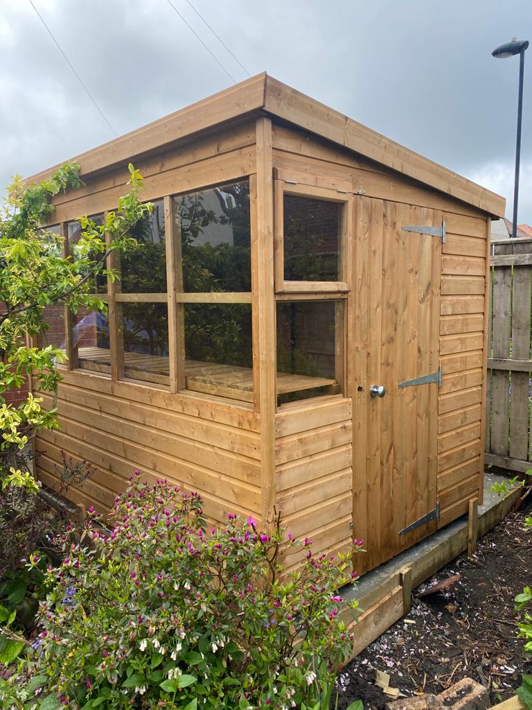 Sunflower Shed