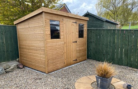 TGB Superior 8 x 6 Pent Shed 8