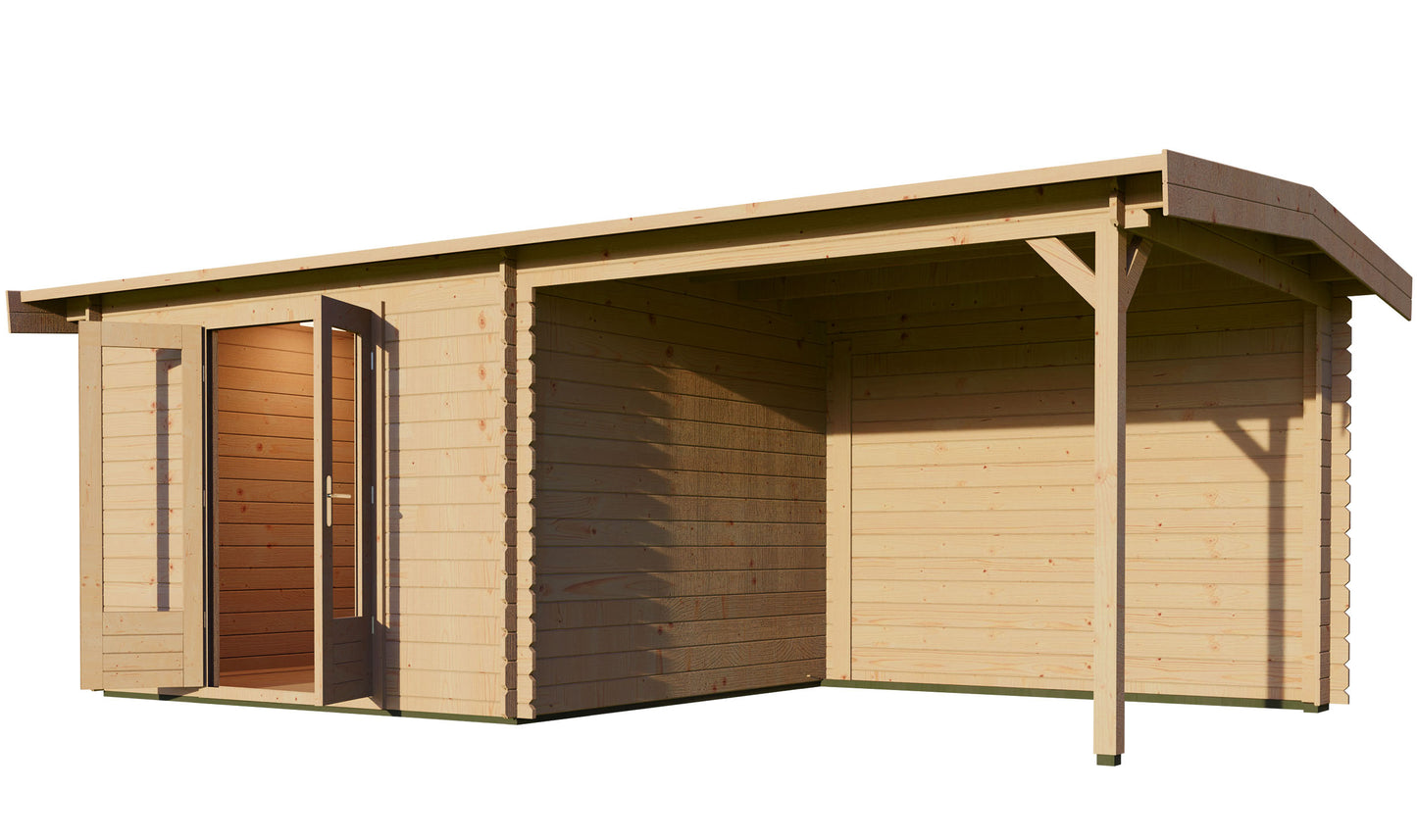 Woodpro Log cabin WHS28A118R