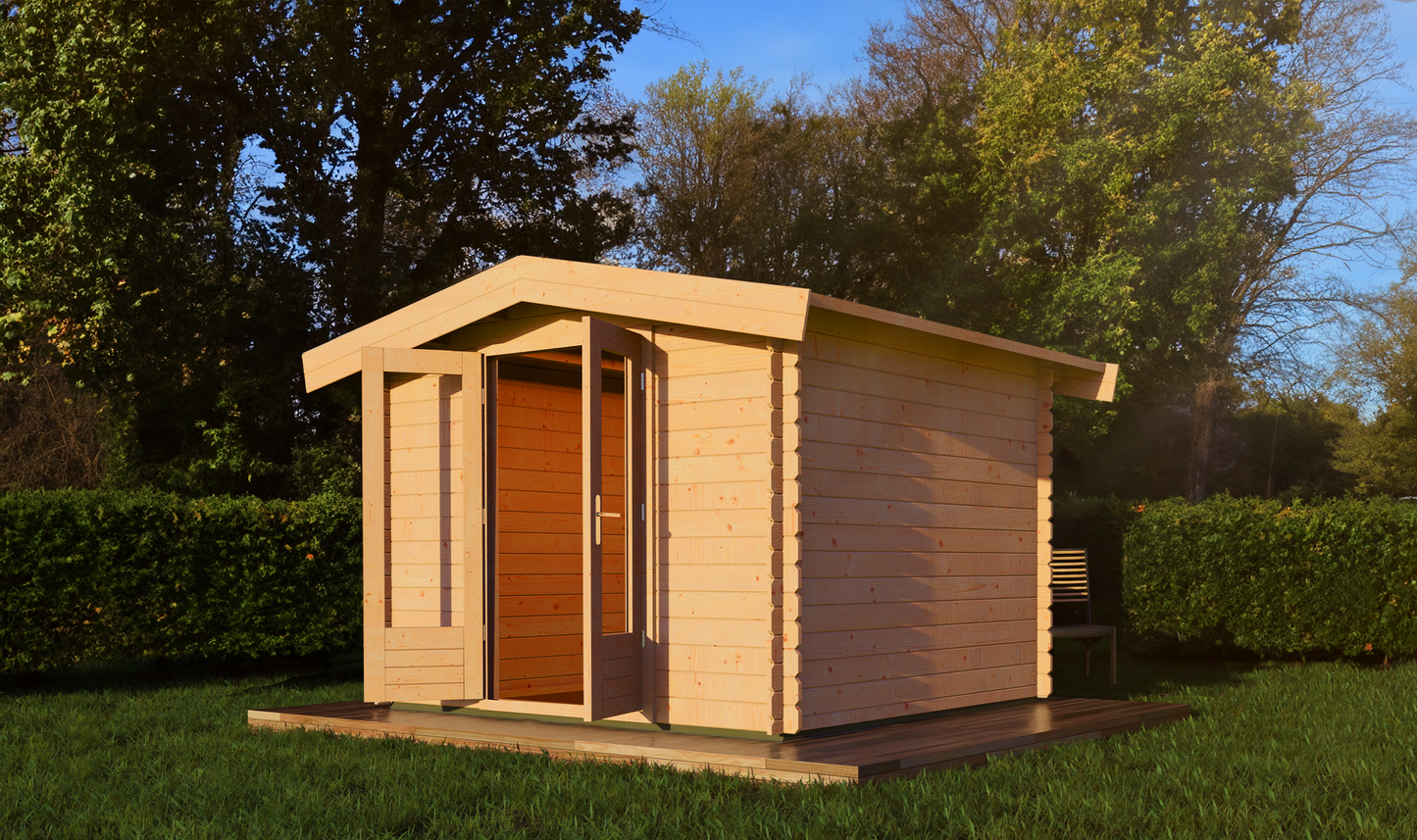 Woodpro Log cabin WHS28A114