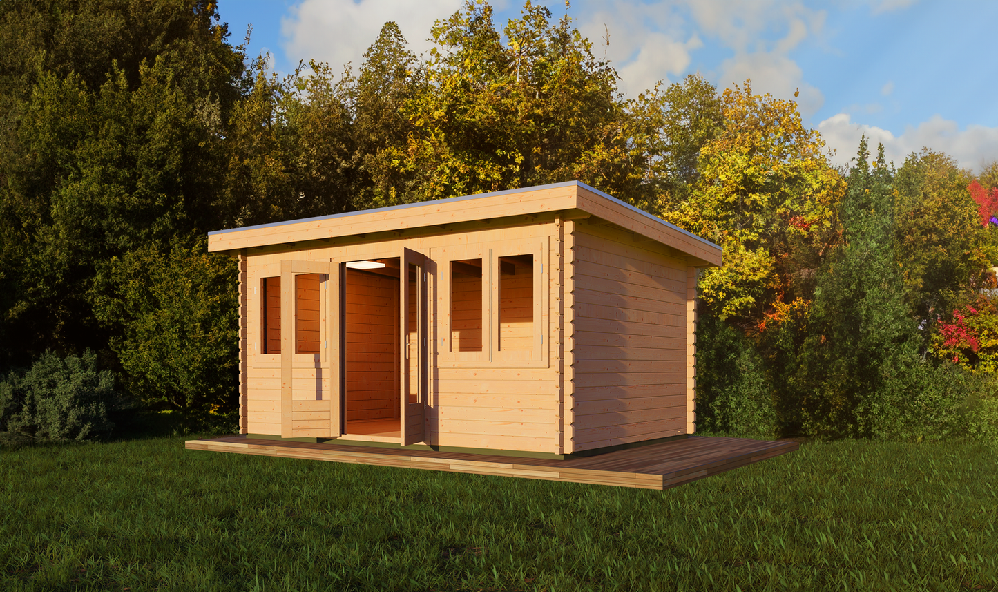 Woodpro Log cabin WHS28P514R