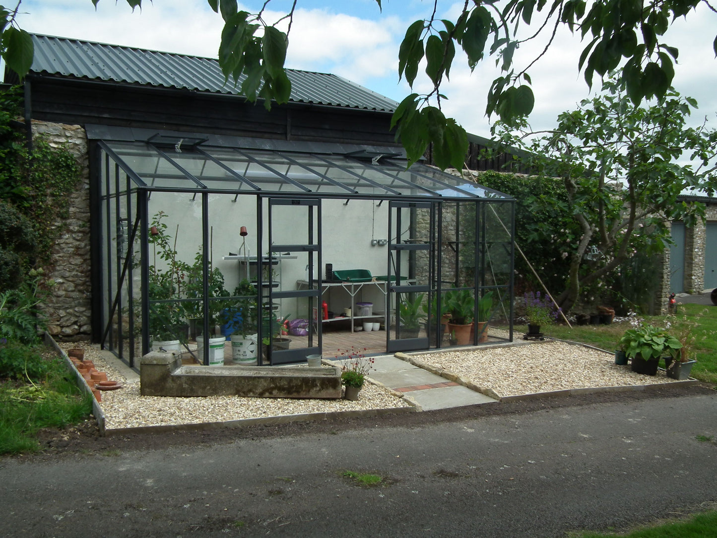 Elite Titan K800 Lean To Greenhouse