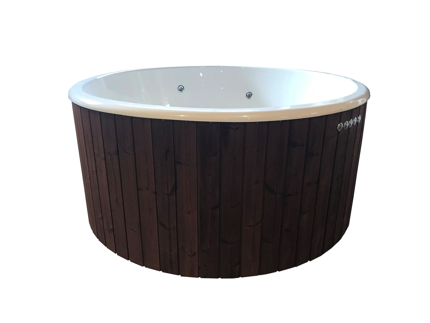 1.8m Fibreglass Hot Tub with external heater