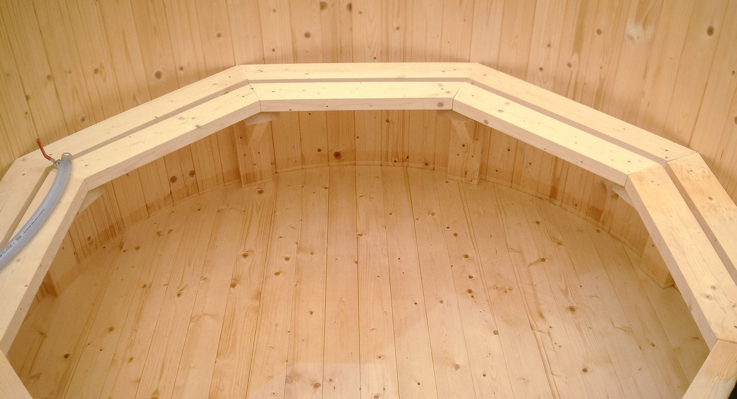 2.2m Wooden Hot tub