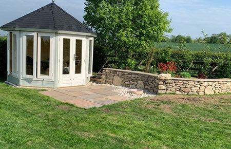 Lugarde Octgonal 3m summerhouse 25