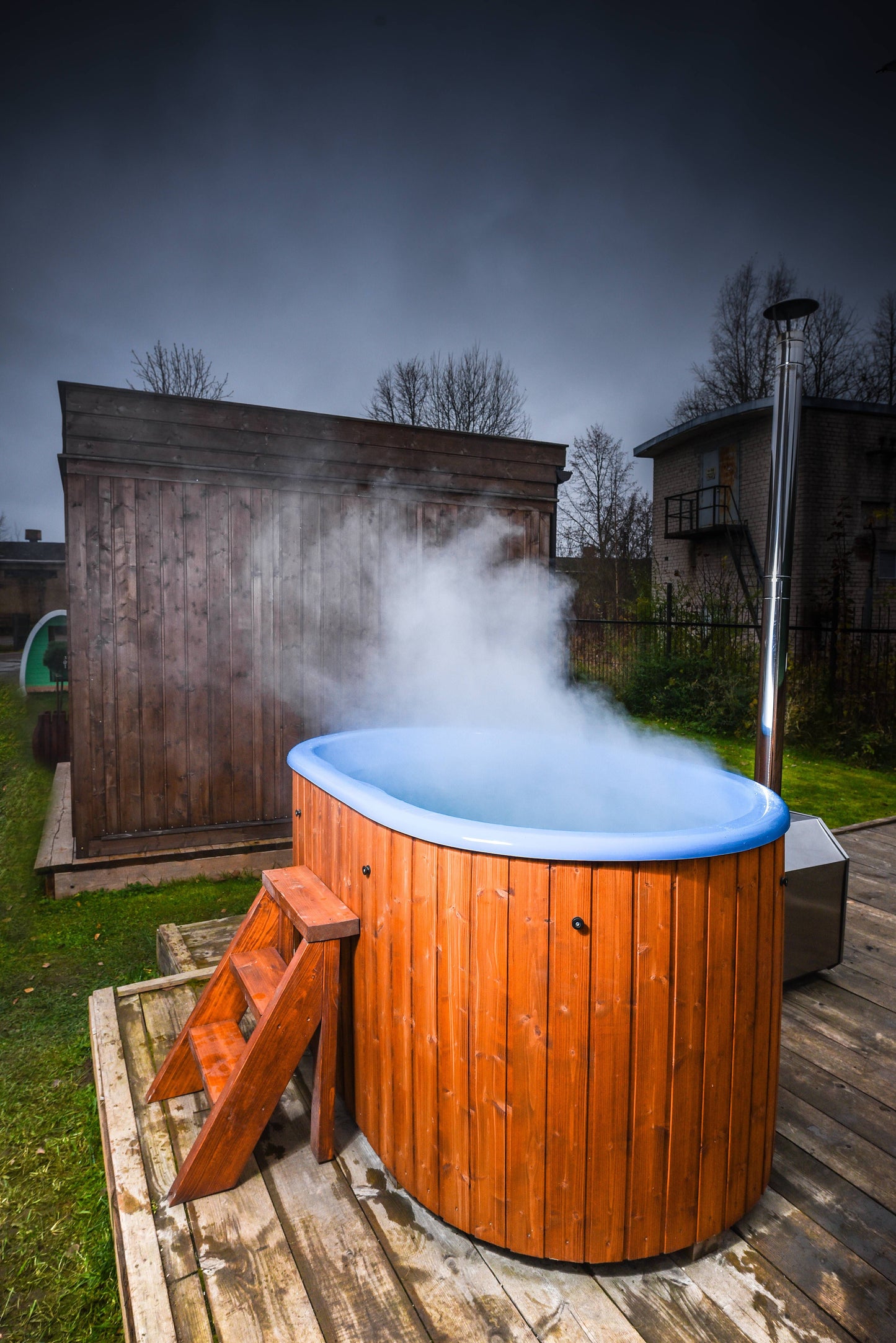 Fibreglass Ofuro Hot Tub