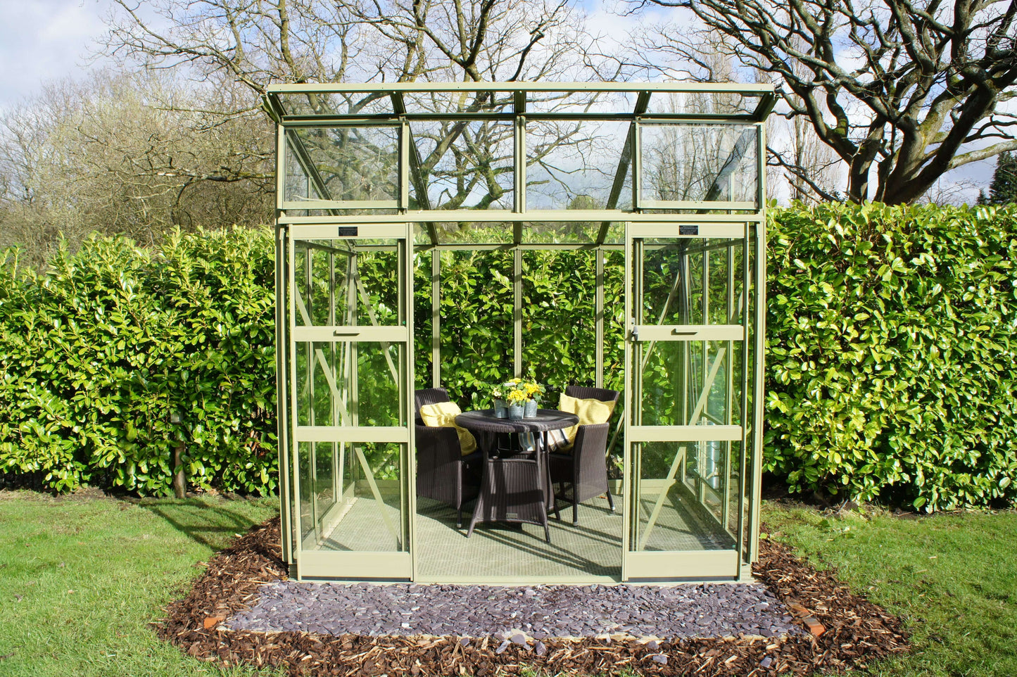 The Elite Edge 600 Greenhouse - 6ft wide