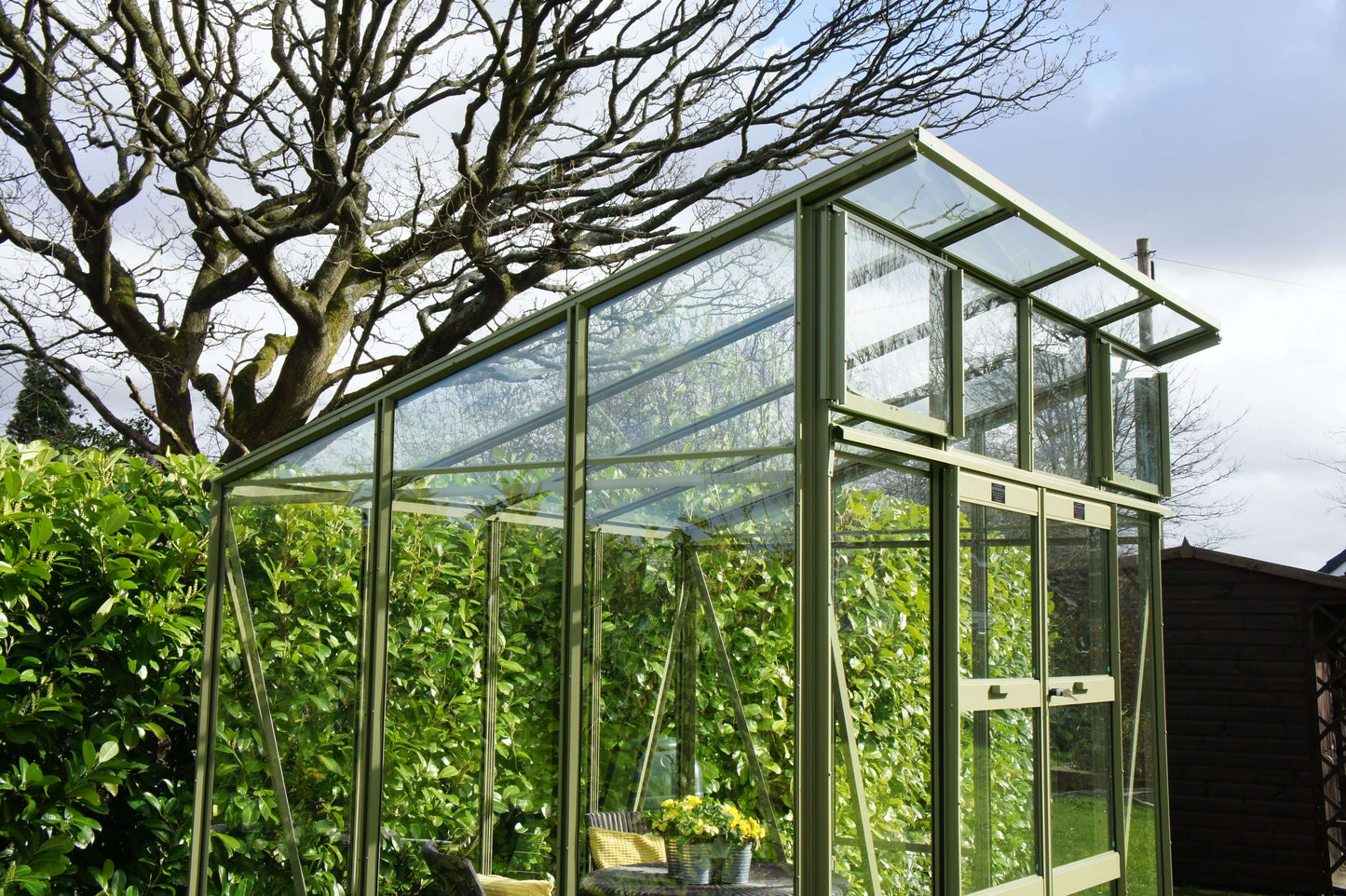 The Elite Edge 600 Greenhouse - 6ft wide