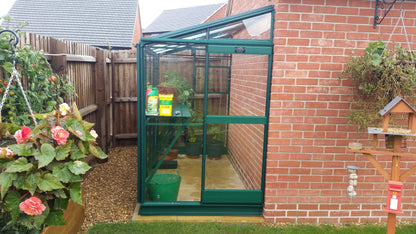 Elite Windsor Lean-To Greenhouse - 4ft wide